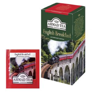 Ahmad Tea English Breakfast, черный в пакетиках