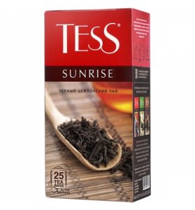 Tess sunrise, черный в пакетиках