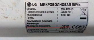 Значение 700 Вт в микроволновке: благодаря чему достигается высокая эффективность? | Научно-популярный портал