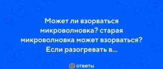 Может ли микроволновка взорваться? Разбираемся с безопасностью