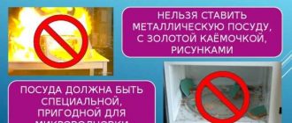 Почему нельзя использовать металлическую посуду в микроволновке: объясняем причины